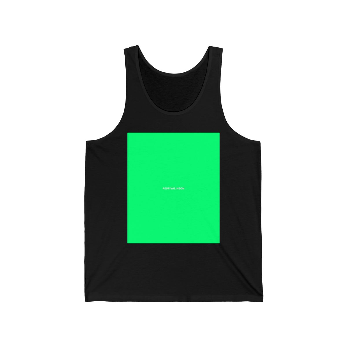 Festival Neon Tank Top Rave Ready EDM Dance Apparel
